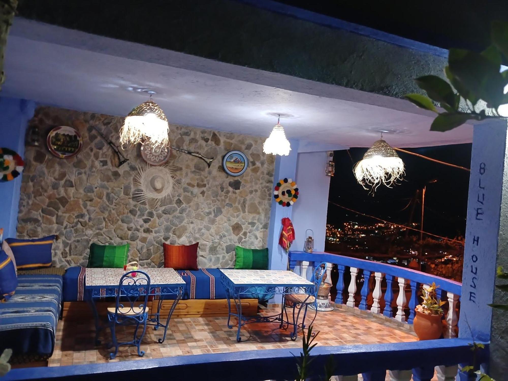 فيلا Blue House Town شفشاون المظهر الخارجي الصورة