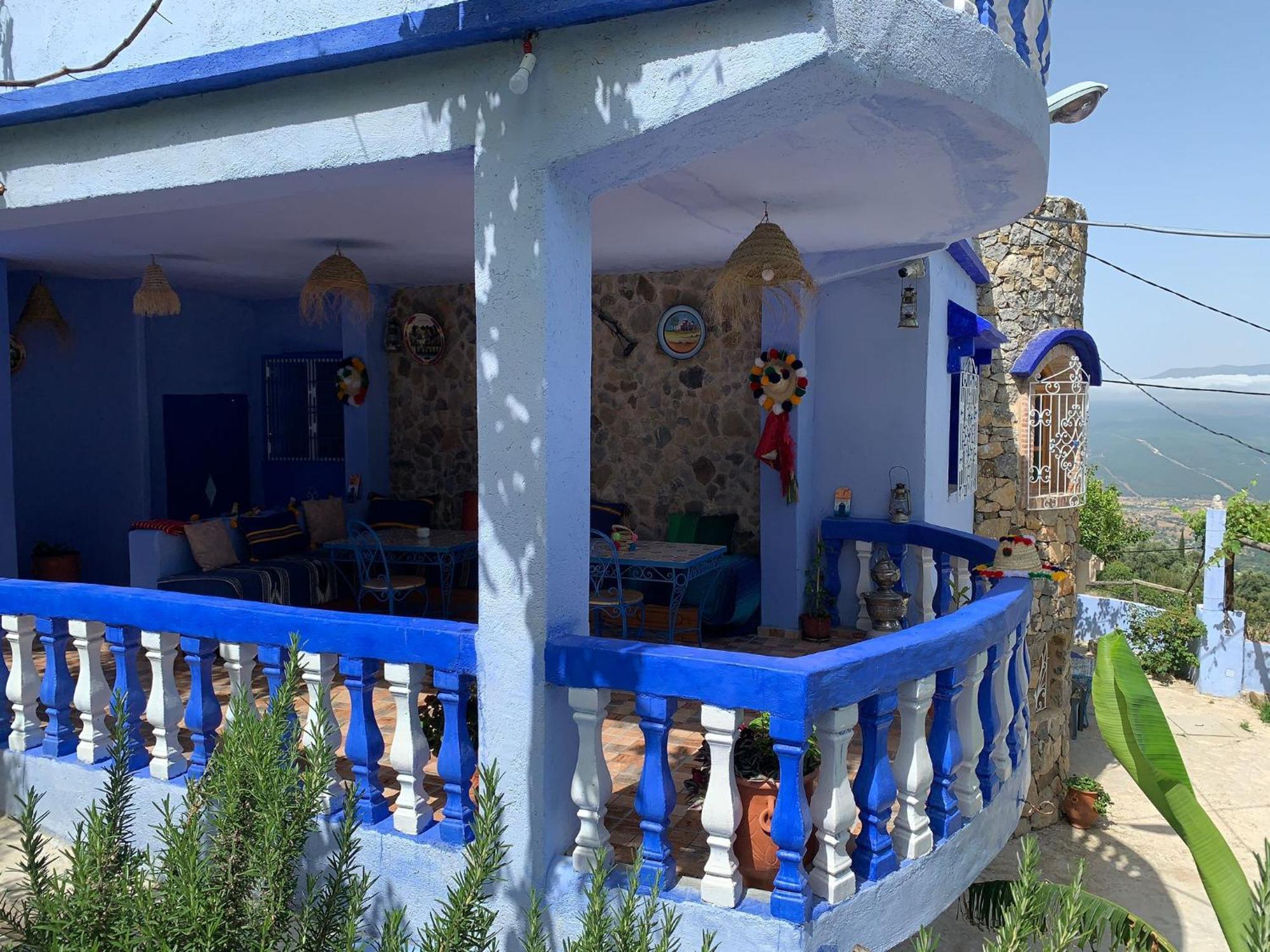 فيلا Blue House Town شفشاون المظهر الخارجي الصورة