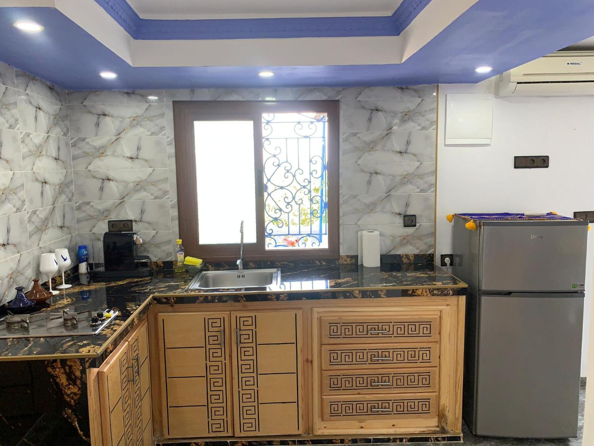 فيلا Blue House Town شفشاون المظهر الخارجي الصورة