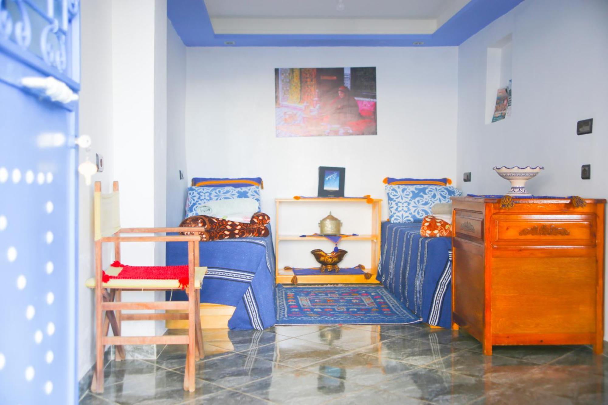فيلا Blue House Town شفشاون المظهر الخارجي الصورة