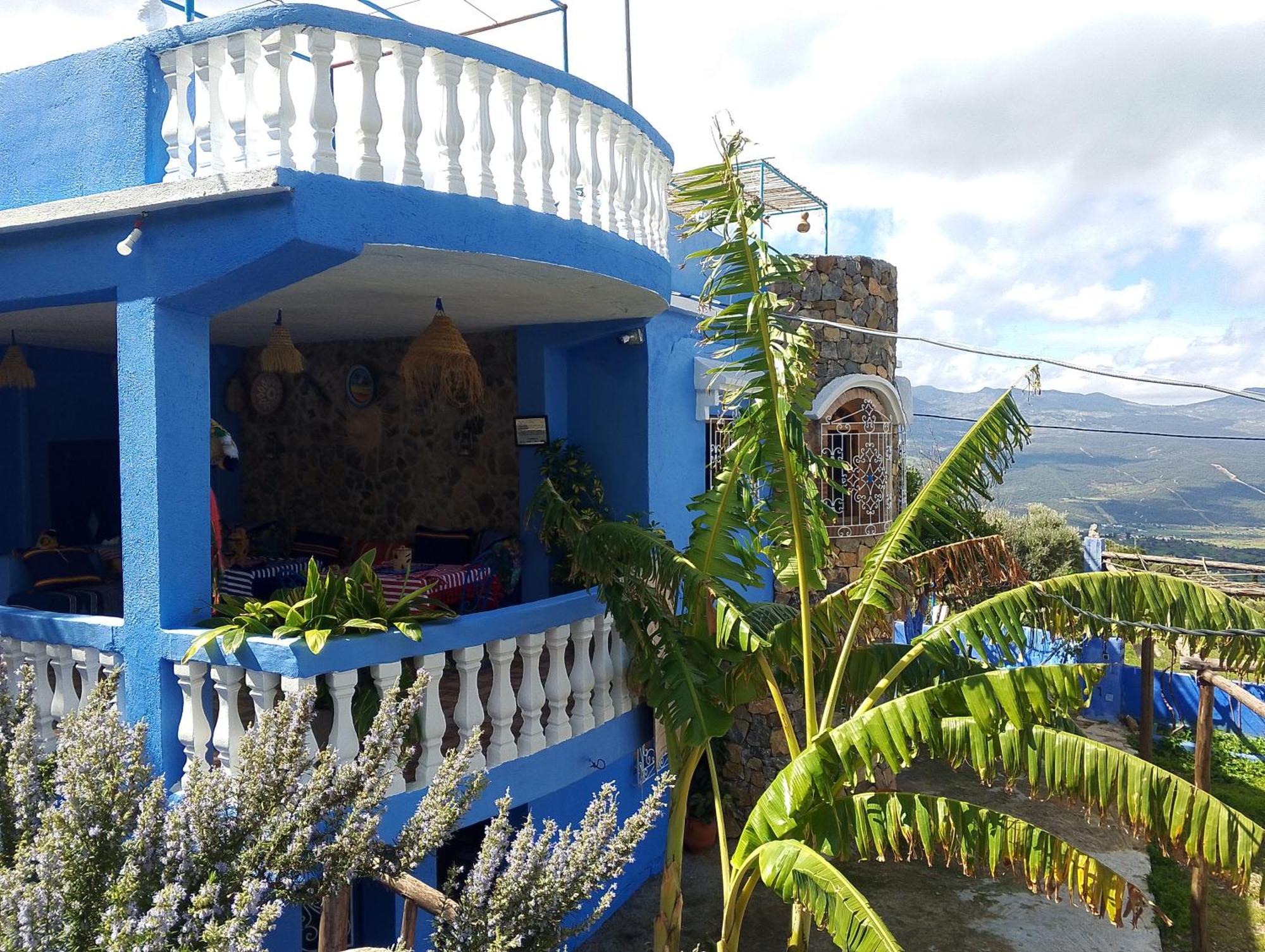فيلا Blue House Town شفشاون المظهر الخارجي الصورة