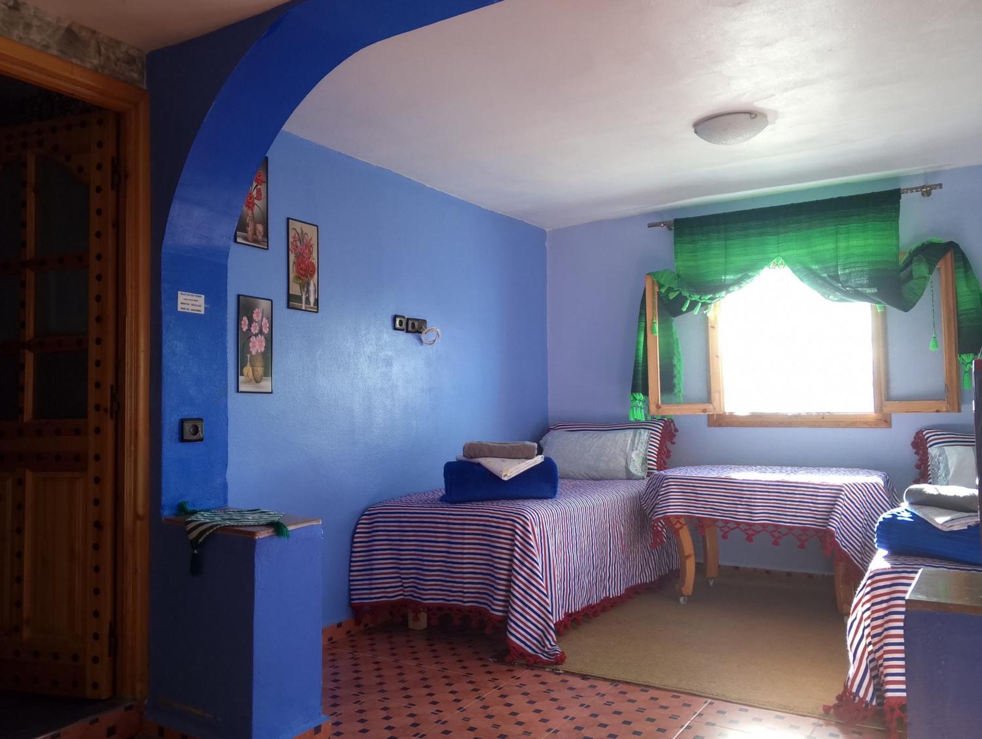 فيلا Blue House Town شفشاون المظهر الخارجي الصورة