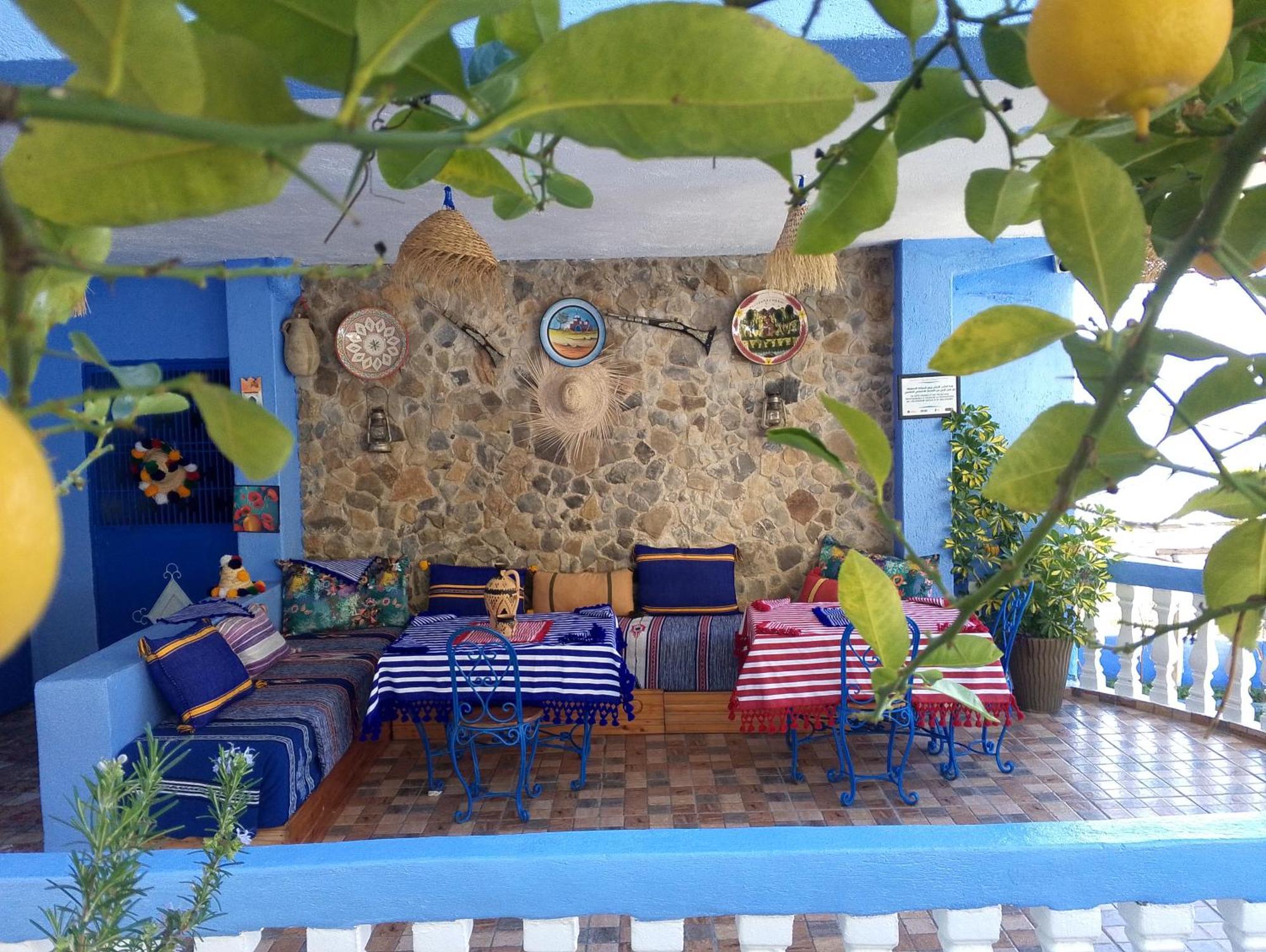 فيلا Blue House Town شفشاون المظهر الخارجي الصورة