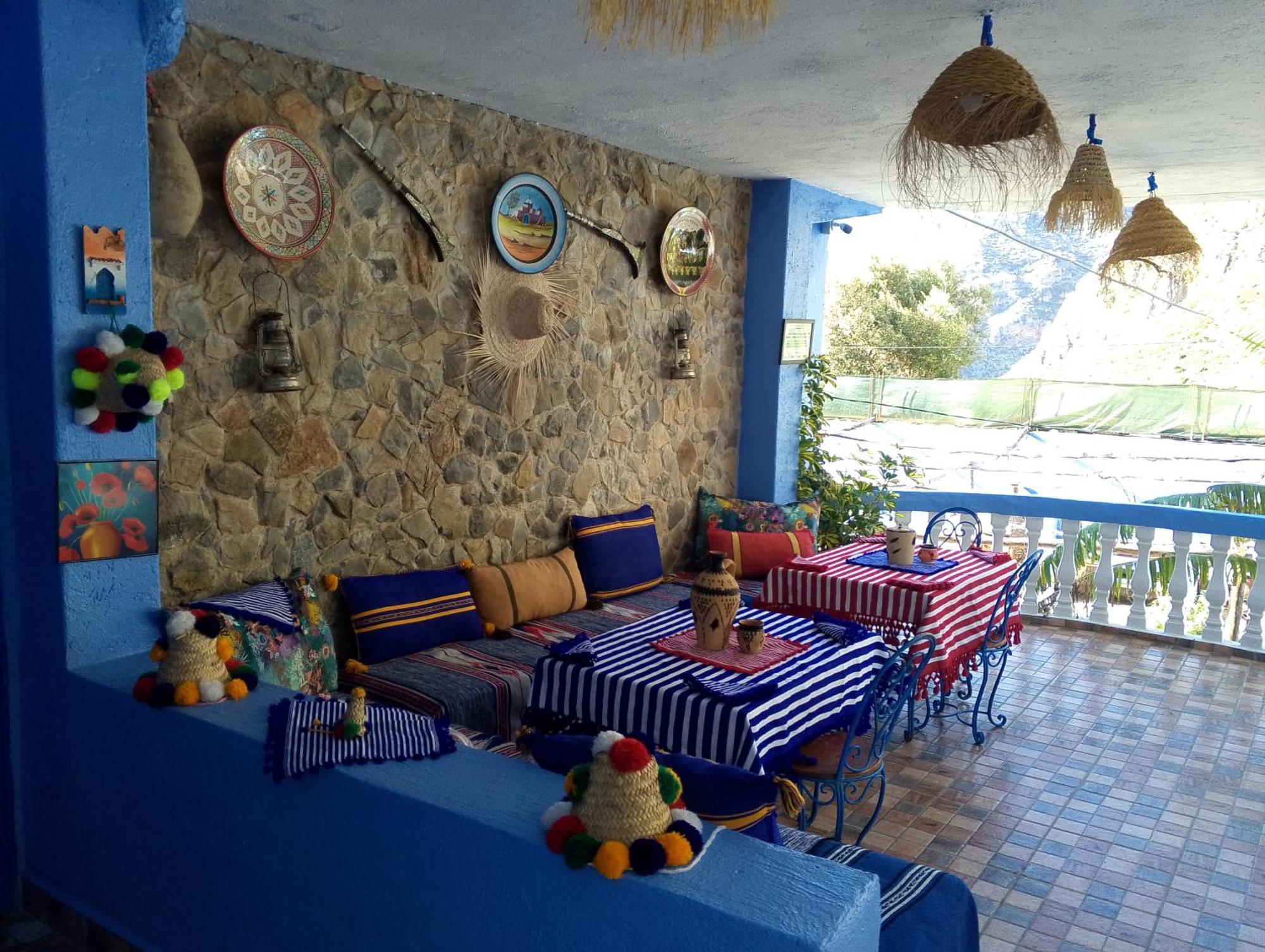 فيلا Blue House Town شفشاون المظهر الخارجي الصورة