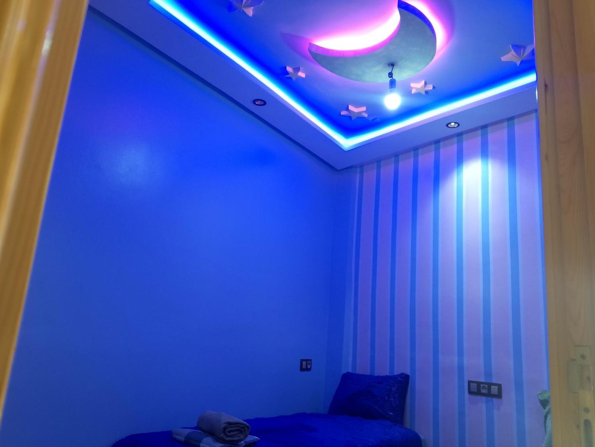 فيلا Blue House Town شفشاون الغرفة الصورة