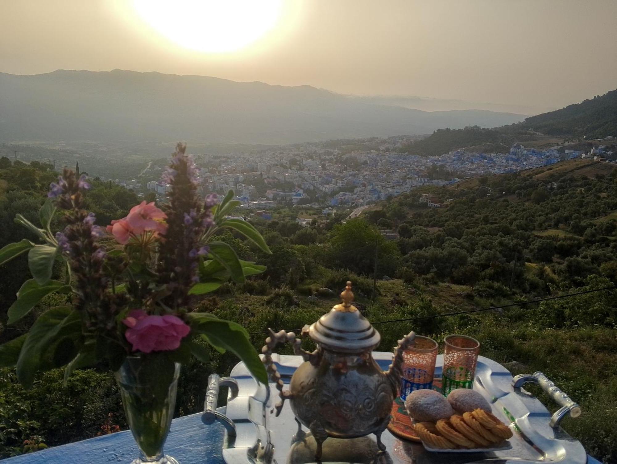 فيلا Blue House Town شفشاون المظهر الخارجي الصورة